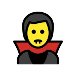 Man Vampire SVG Icon